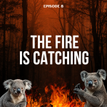 The fire is catching